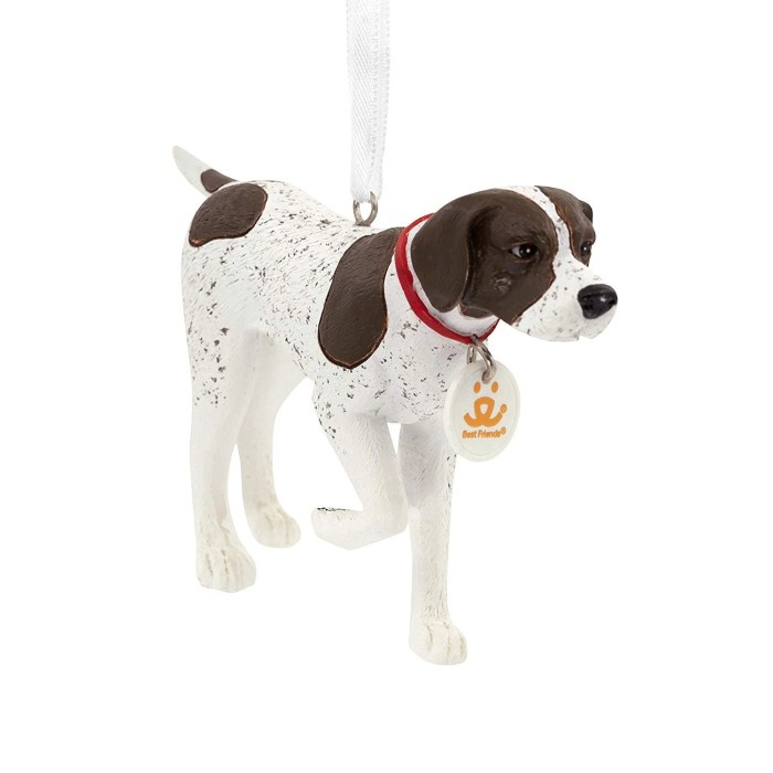 German shorthaired pointer christmas ornament