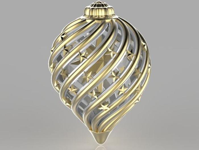 3d printed christmas ornament