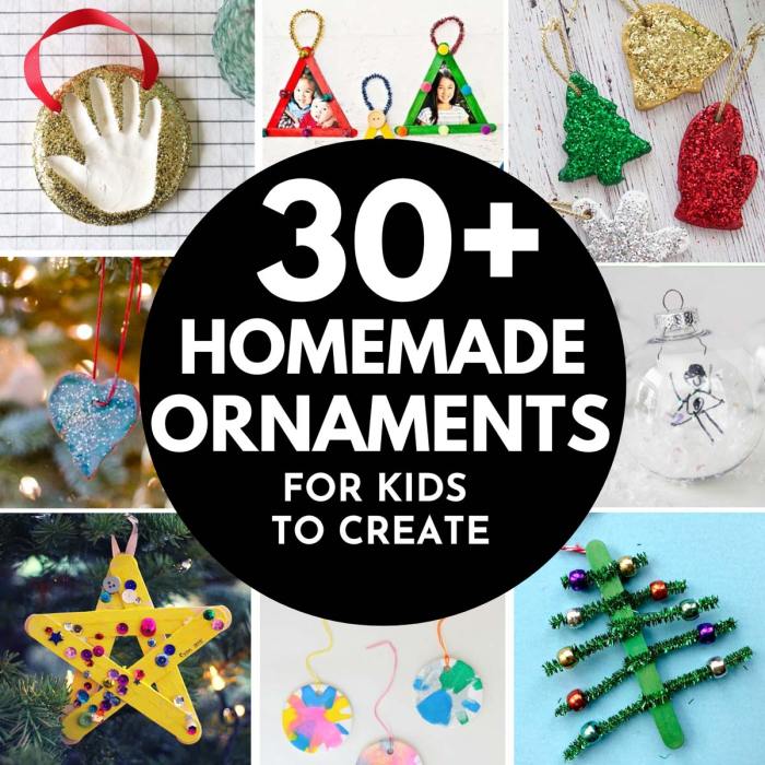 Kid ornament crafts for christmas