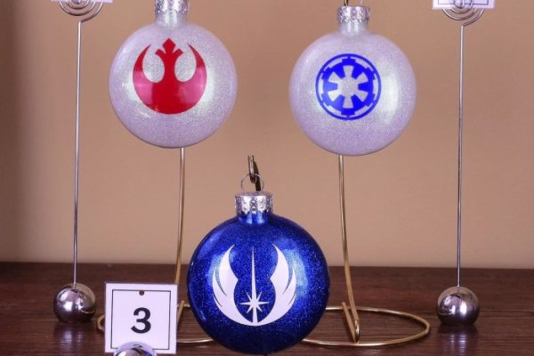 Star wars christmas ornament set