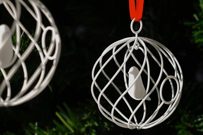 3d printed christmas ornament